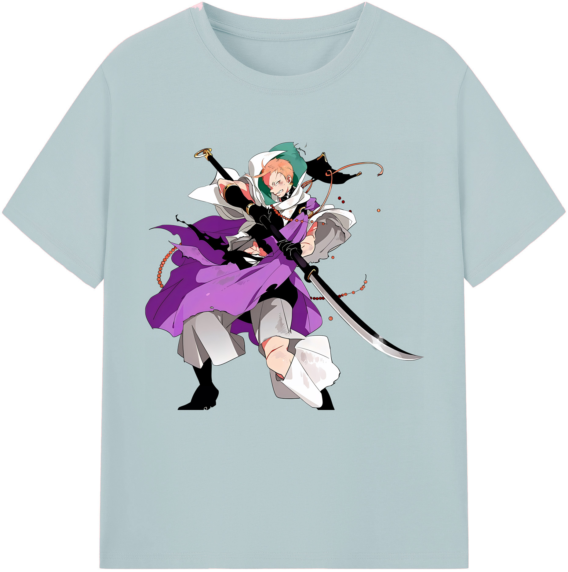 （画像用） 刀剣乱舞 Touken Ranbu 綿100％半袖Tシャツ（フロントプリント）